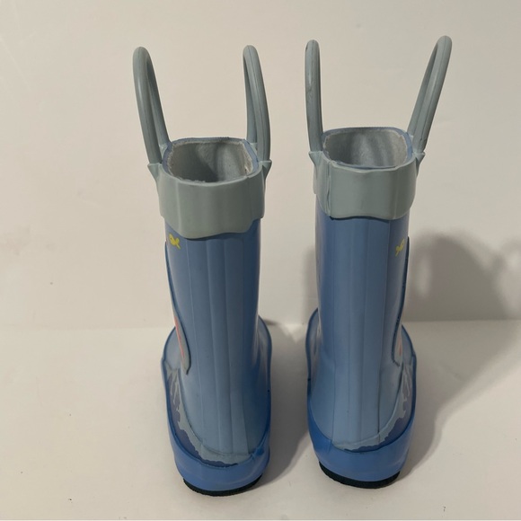 Toddler Boys' Jasper Pull-On Rain Boots - Cat & Jack™ Blue Submarine - Picture 5 of 14